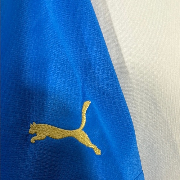 Puma Men's Blue Italy Soccer Jersey Size Large - Picture 5 of 13